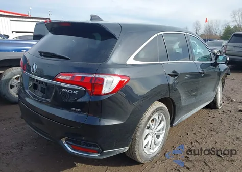 2017 Acura Rdx Technology Acurawatch Plus Packages/W/Technology Package z USA, uszkodzony, nr VIN 5J8TB4H58HL006073